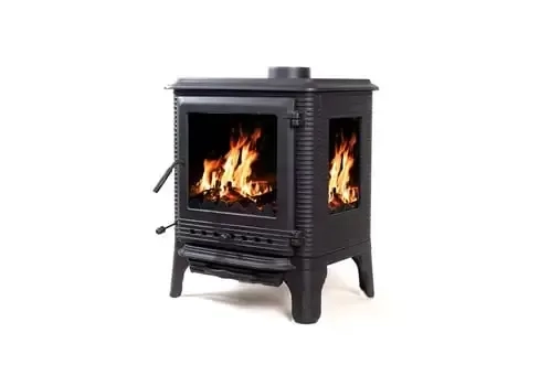 Tokyo Kapaklı Şömine Tipi Döküm Soba